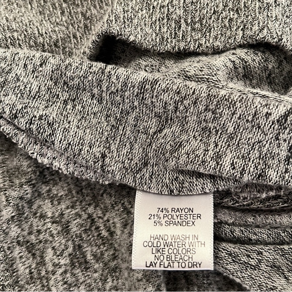 Gibson Gray Tunic Sweater XL - Picture 10 of 10
